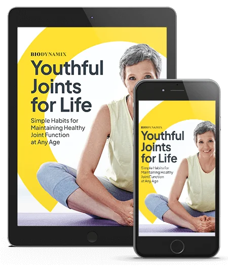 The Youthful Joints for Life e-book, a free bonus with the 6-bottle Joint Genesis package